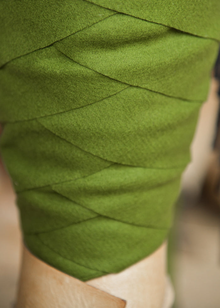 Beenwindsels Bard, wol, groen