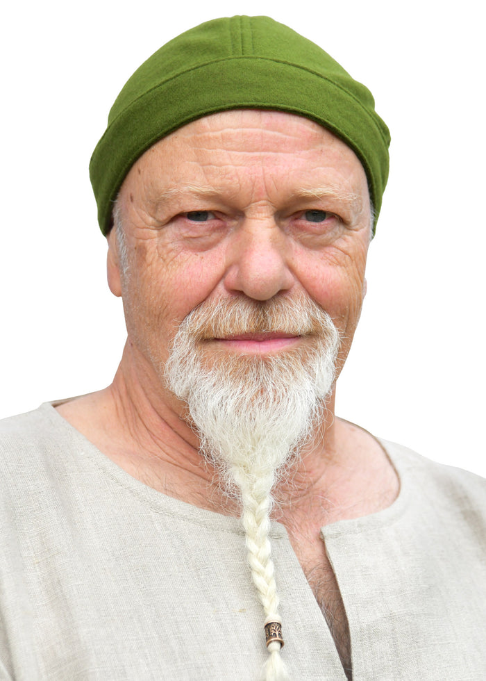 Vikingmuts Egil, wol, groen