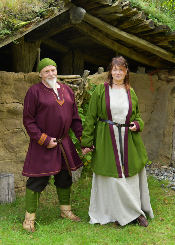 Vikingmuts Egil, wol, groen