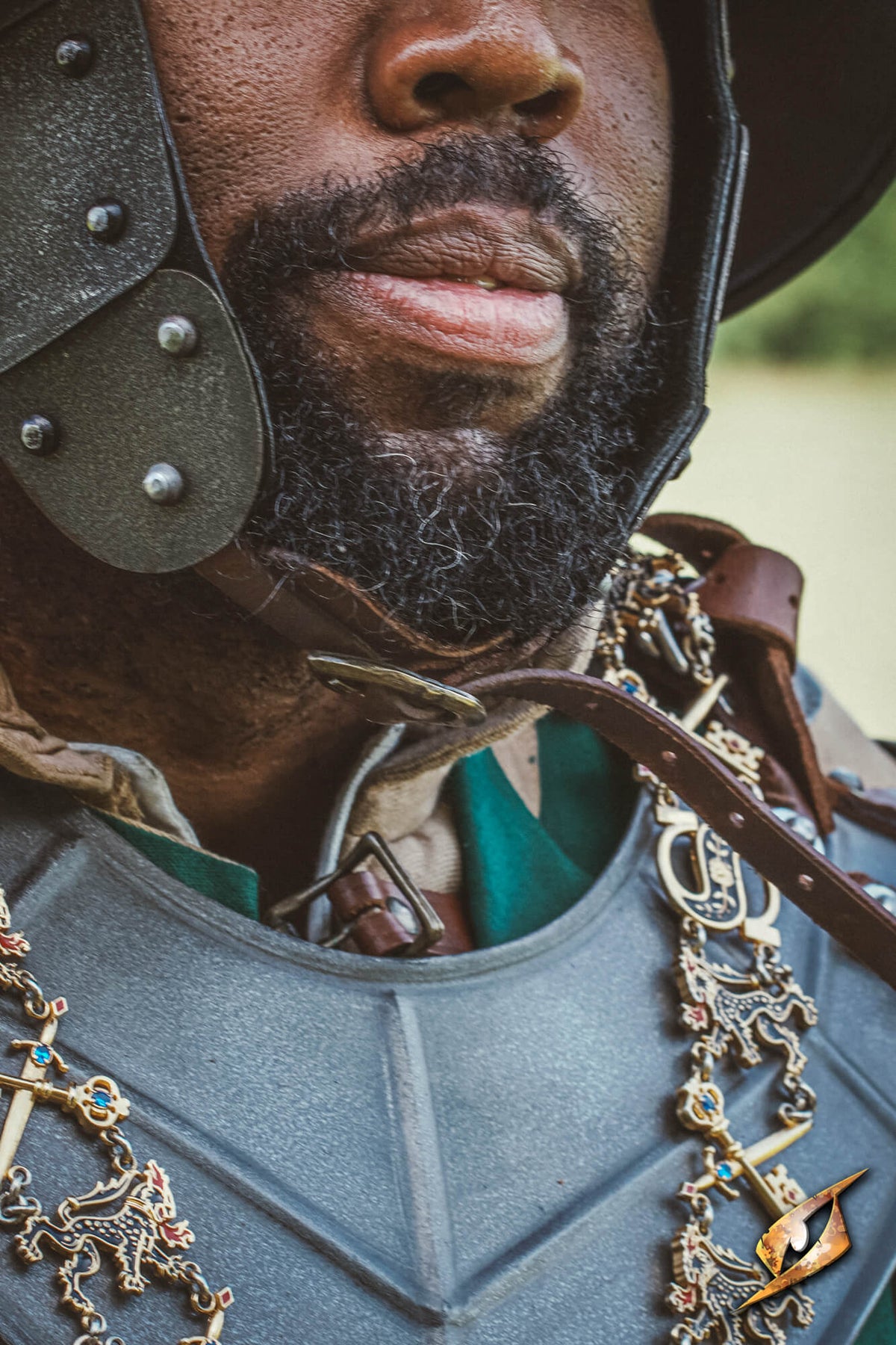 17e eeuwse morion, pikeman's pot, zwart, 1,0 mm