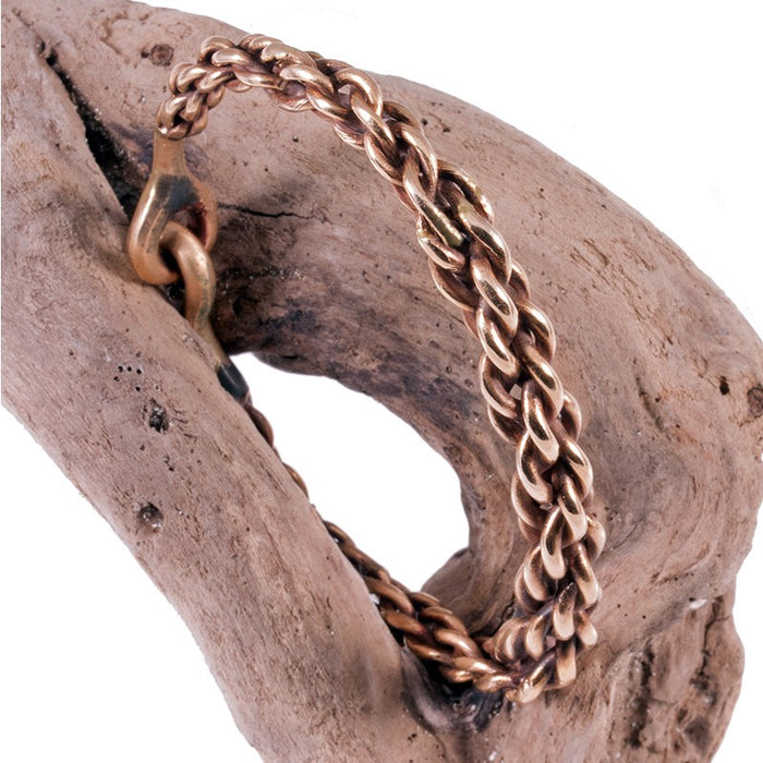 Braided bracelet bronze