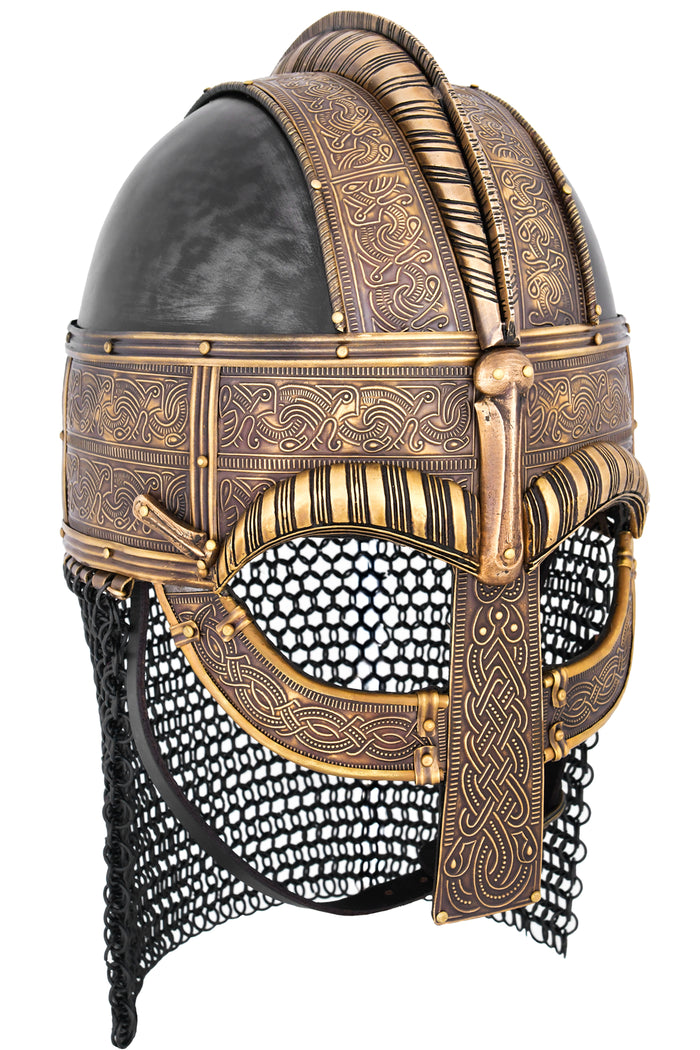 Valsgärde 5 helm met maliënkraag