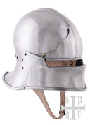 Gothic sallet with extended neck protection, 15th century, 2 mm (battle-ready)