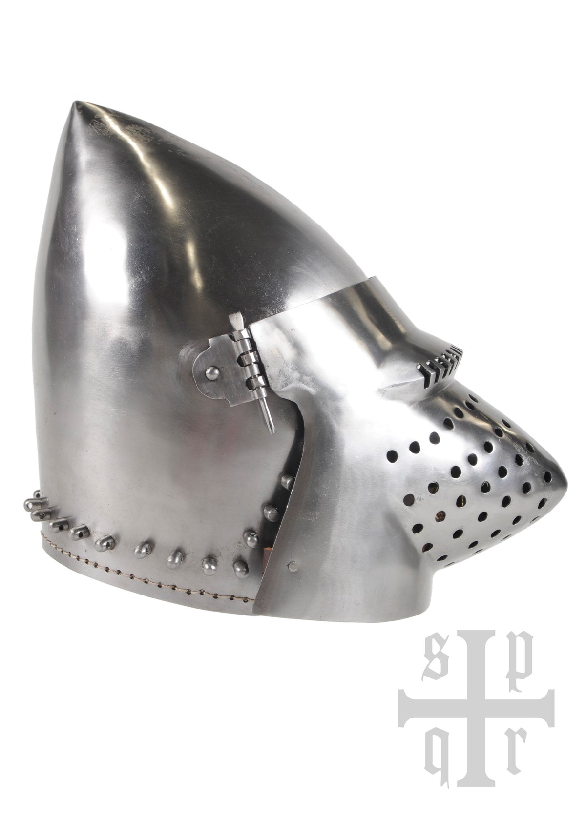 Dog snout bascinet Churburg ca. 1395 front
