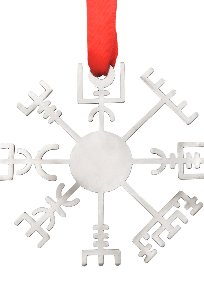 Kerstversiering vegvísir I, roestvrij staal