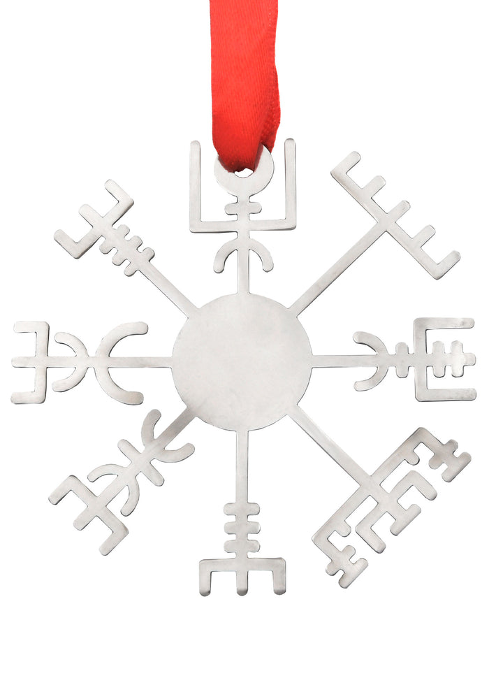 Kerstversiering vegvísir I, roestvrij staal