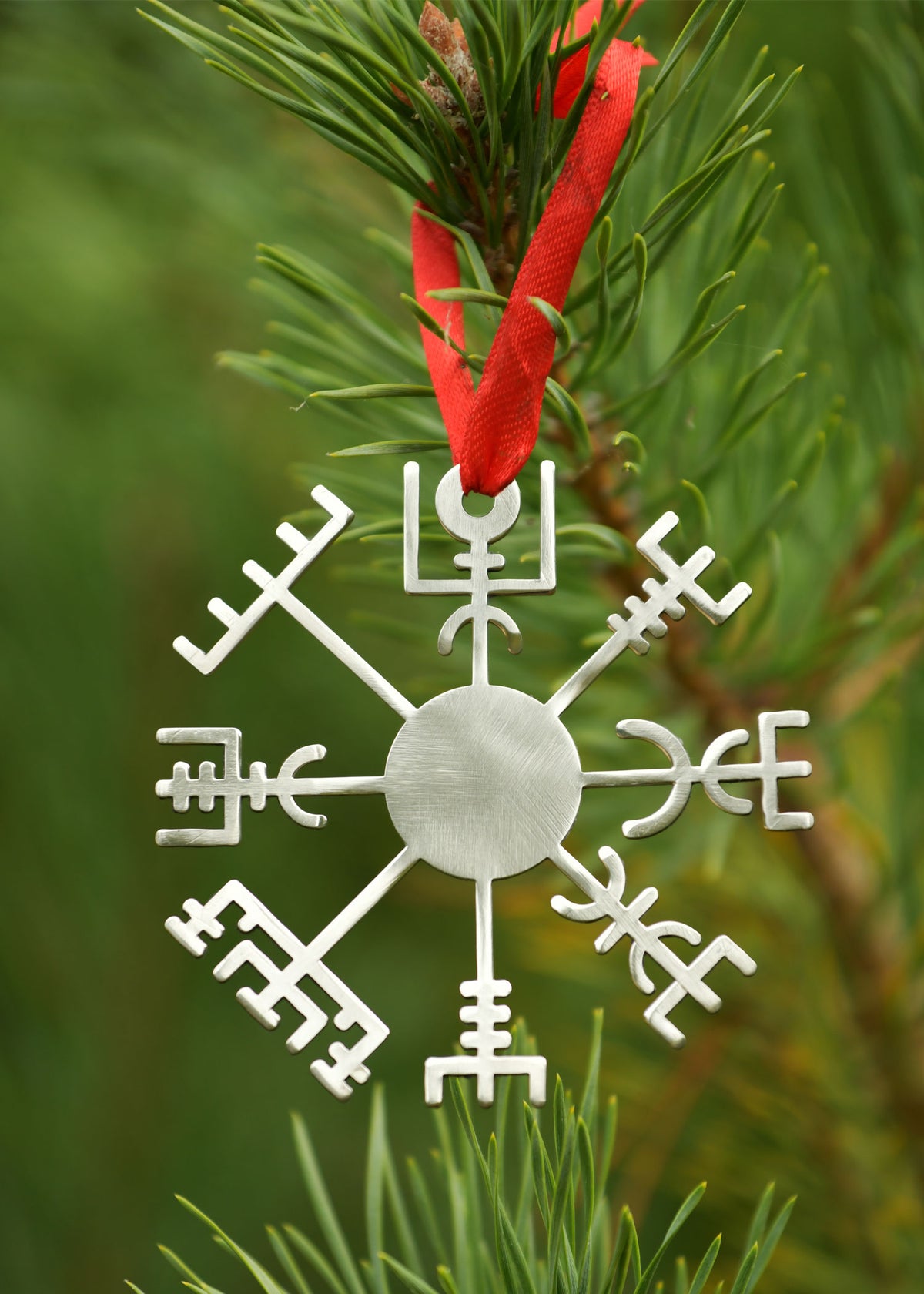 Kerstversiering vegvísir I, roestvrij staal