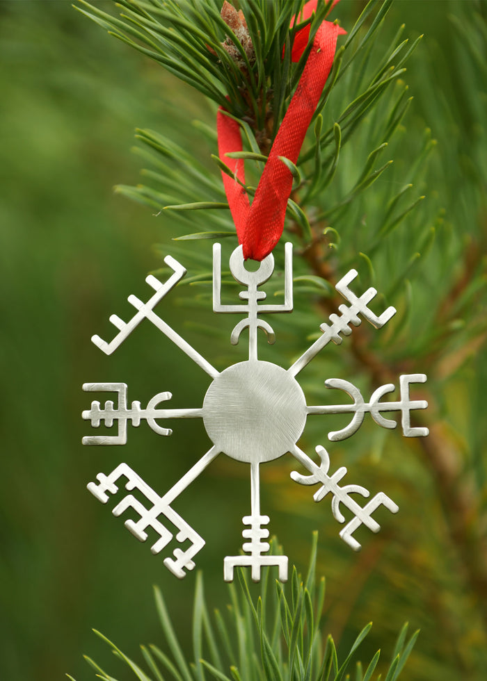 Kerstversiering vegvísir I, roestvrij staal
