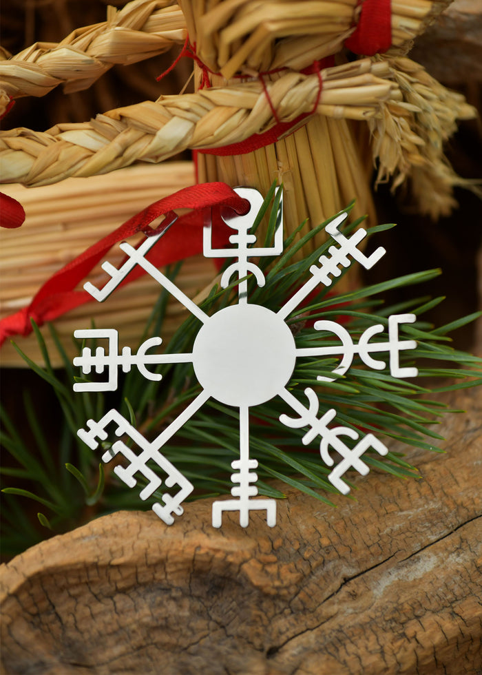Kerstversiering vegvísir I, roestvrij staal