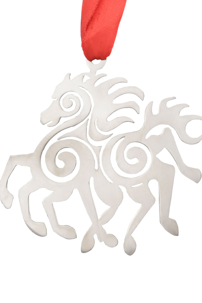 Kerstversiering Sleipnir, roestvrij staal