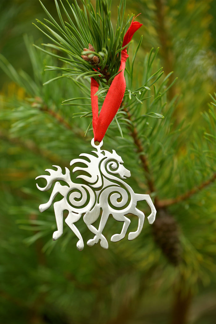 Kerstversiering Sleipnir, roestvrij staal