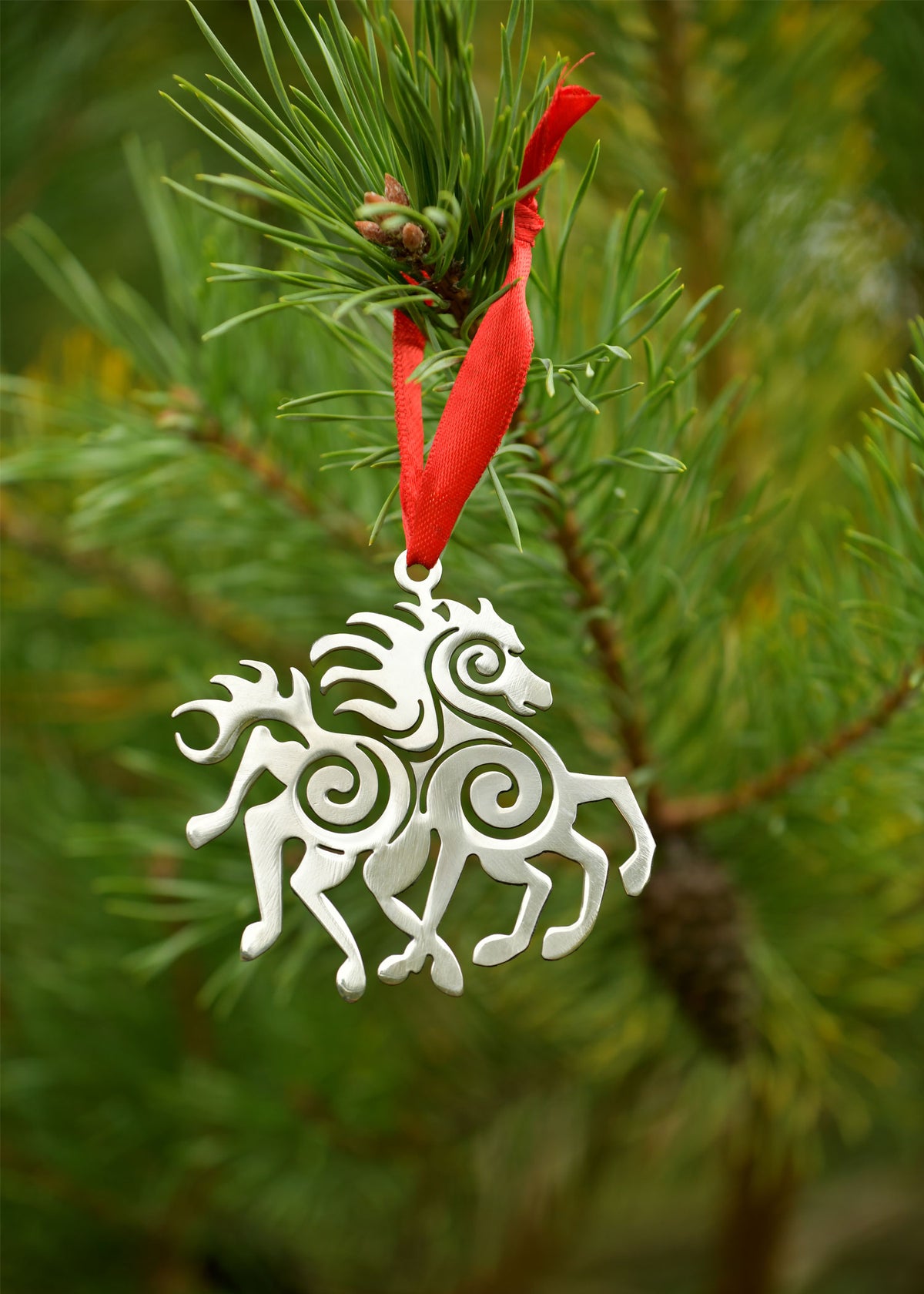 Kerstversiering Sleipnir, roestvrij staal