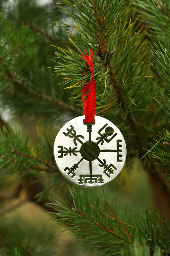 Kerstversiering vegvísir II (doorgesneden), roestvrij staal