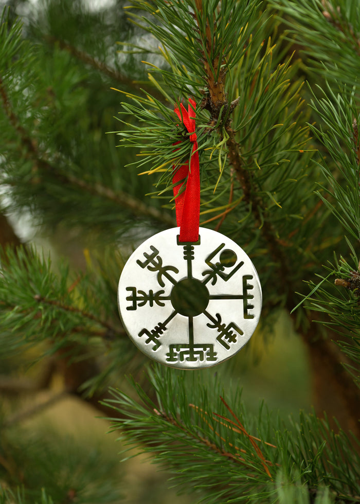Kerstversiering vegvísir II (doorgesneden), roestvrij staal