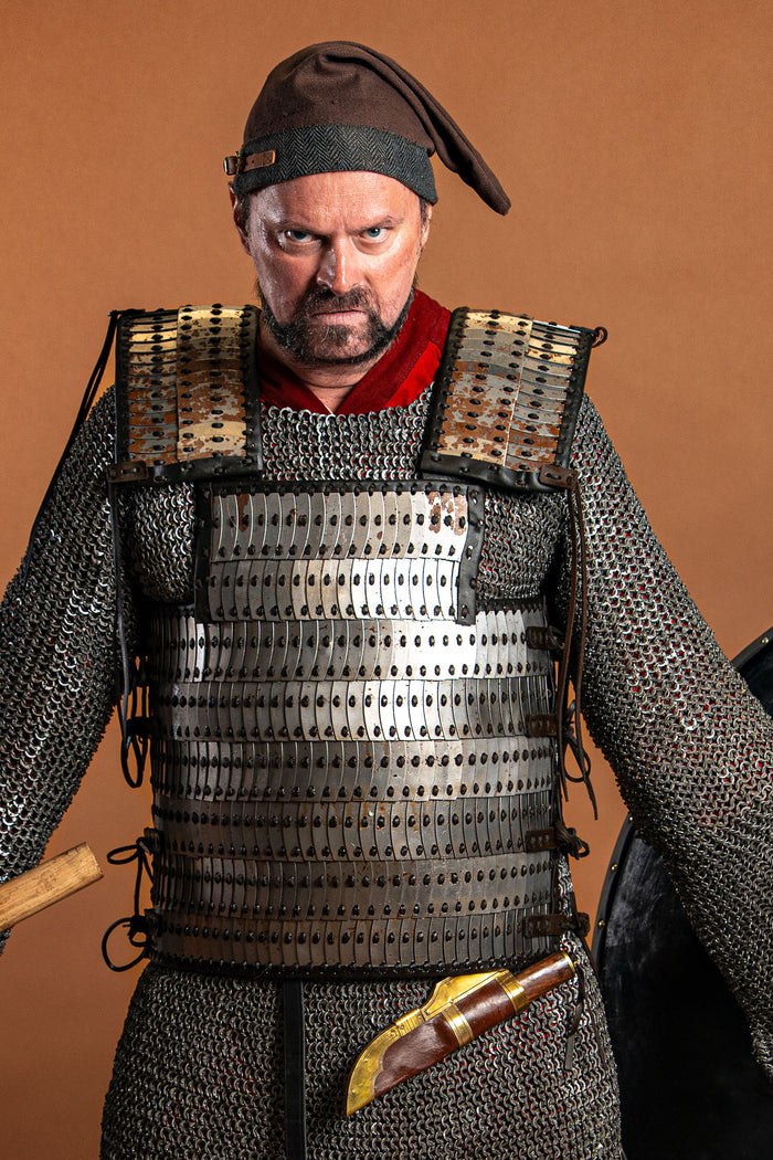 Viking lamellar armour Visby