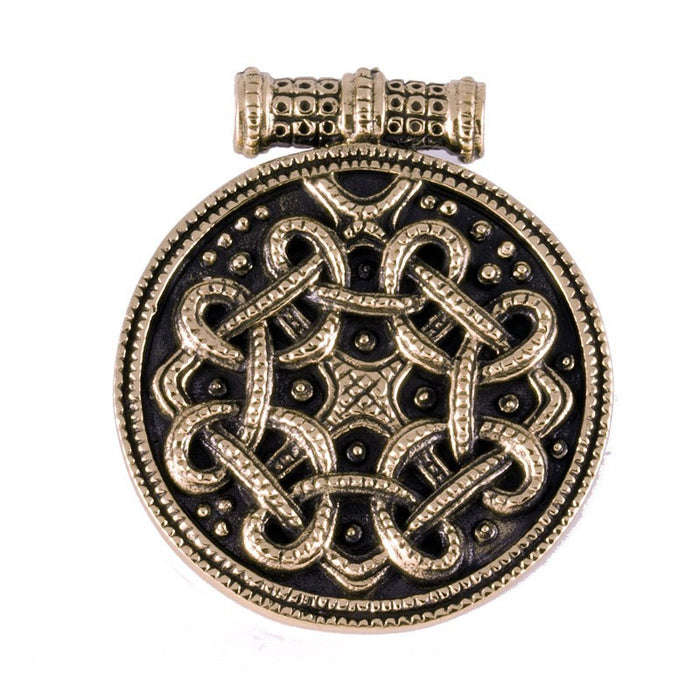 Viking pendant Haithabu (Terslev), bronze