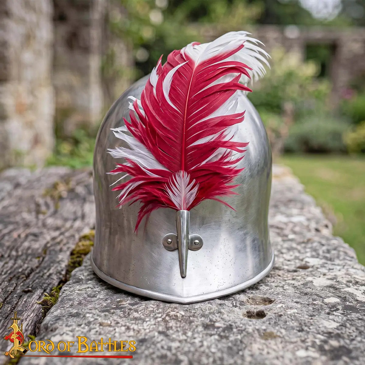 Plume holder for helmets