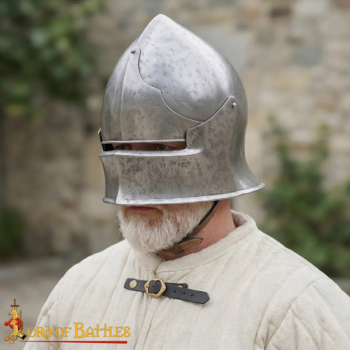 Northern Italian sallet with antique finish, 1.6 mm