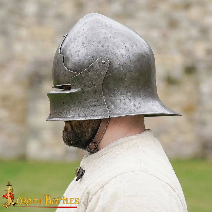 Northern Italian sallet with antique finish, 1.6 mm