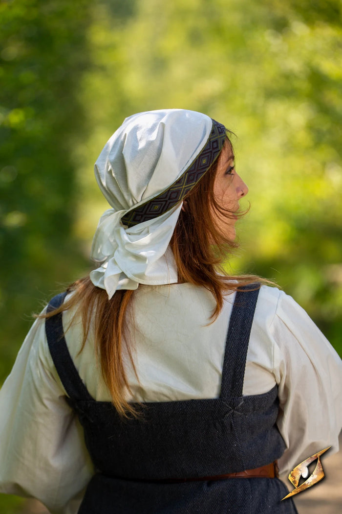 Headscarf Estrid, white