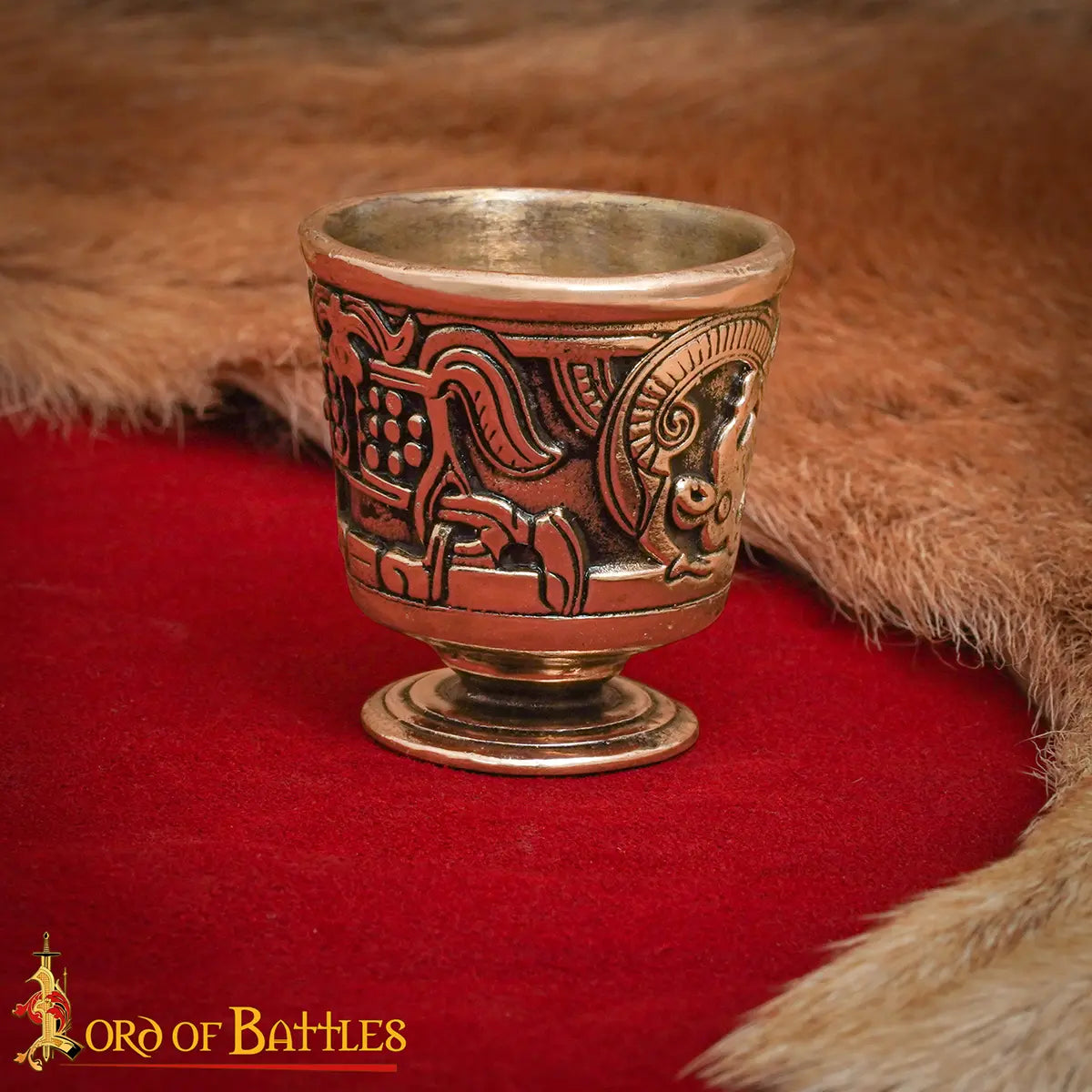 Ritual cup Jellinge, blotbolli, bronze