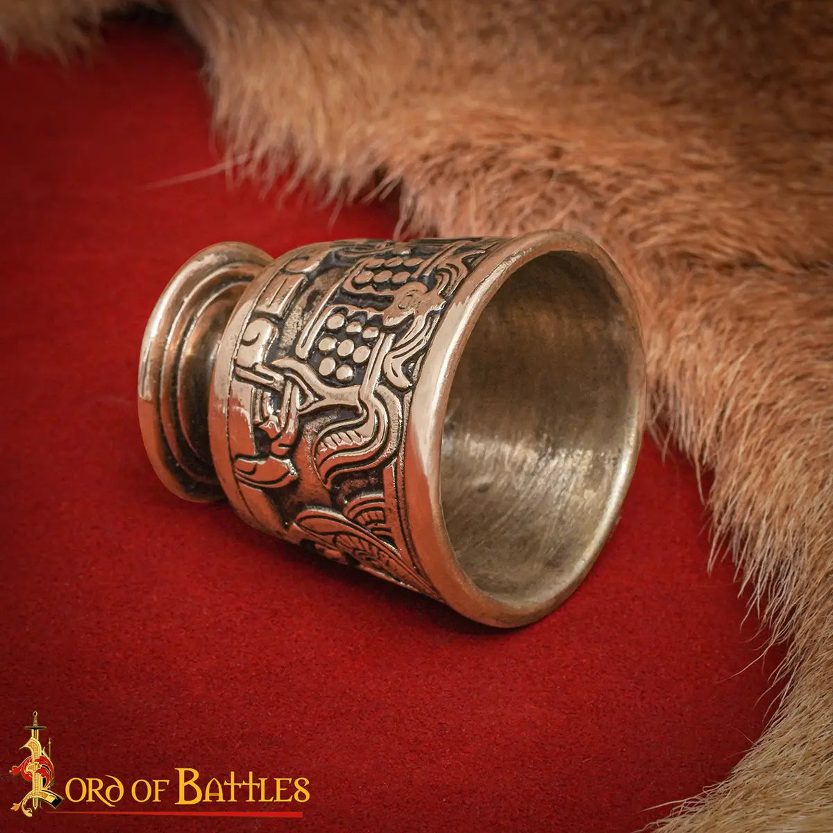 Ritual cup Jellinge, blotbolli, bronze