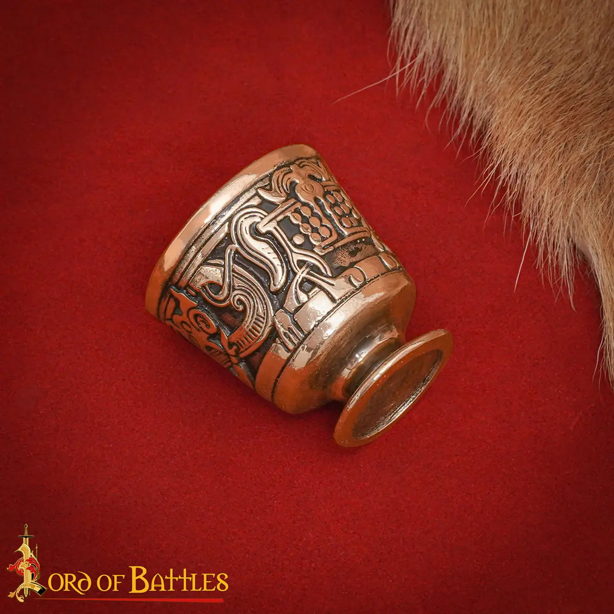 Ritual cup Jellinge, blotbolli, bronze