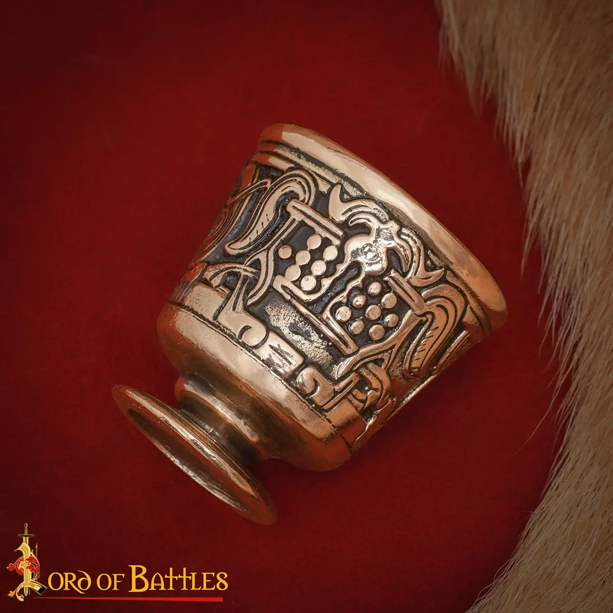 Ritual cup Jellinge, blotbolli, bronze