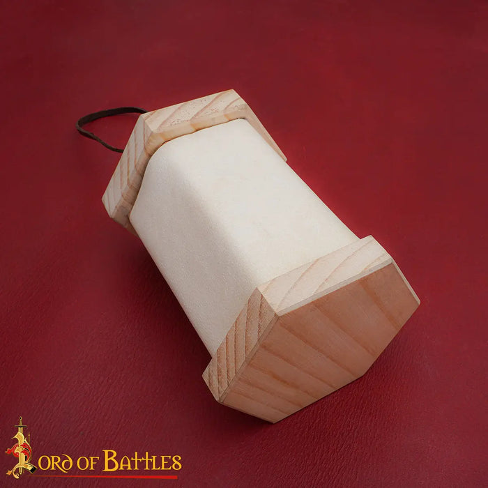 Medieval lantern with parchment windows