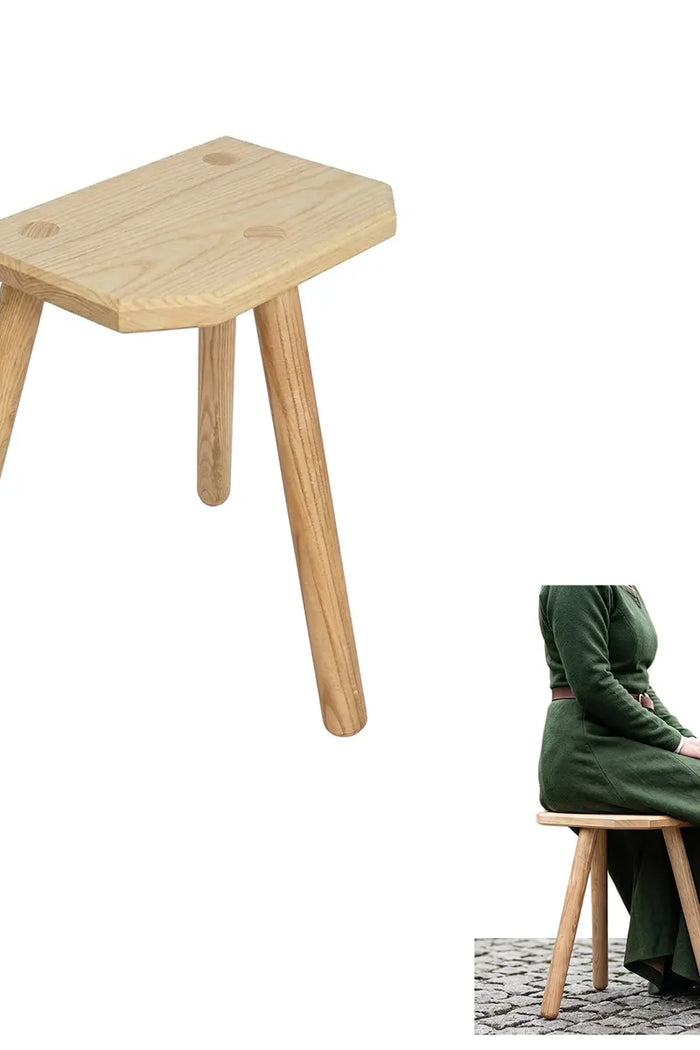 Stool, ash wood