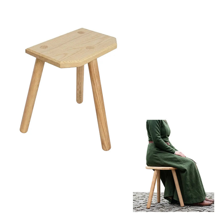 Stool, ash wood
