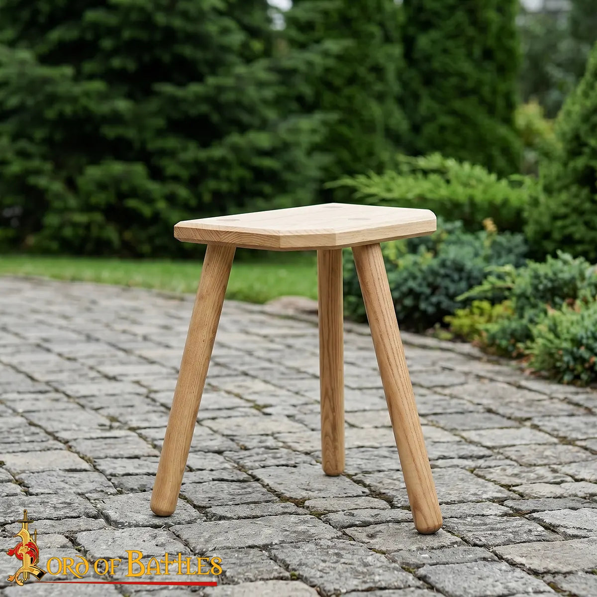 Stool, ash wood