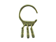 Alemannic earring Weingarten, per piece, bronze