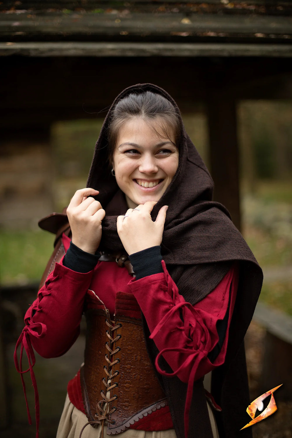 Hood Assassin's Creed, brown