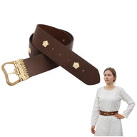 15th century Burgundian learning belt, brown