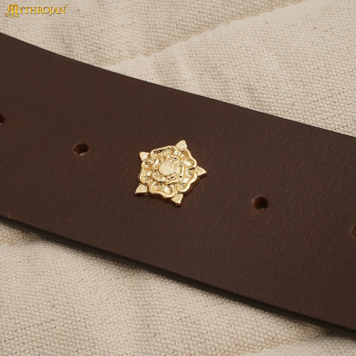 15th century Burgundian learning belt, brown