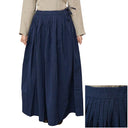 Medieval skirt Hadewig, blue