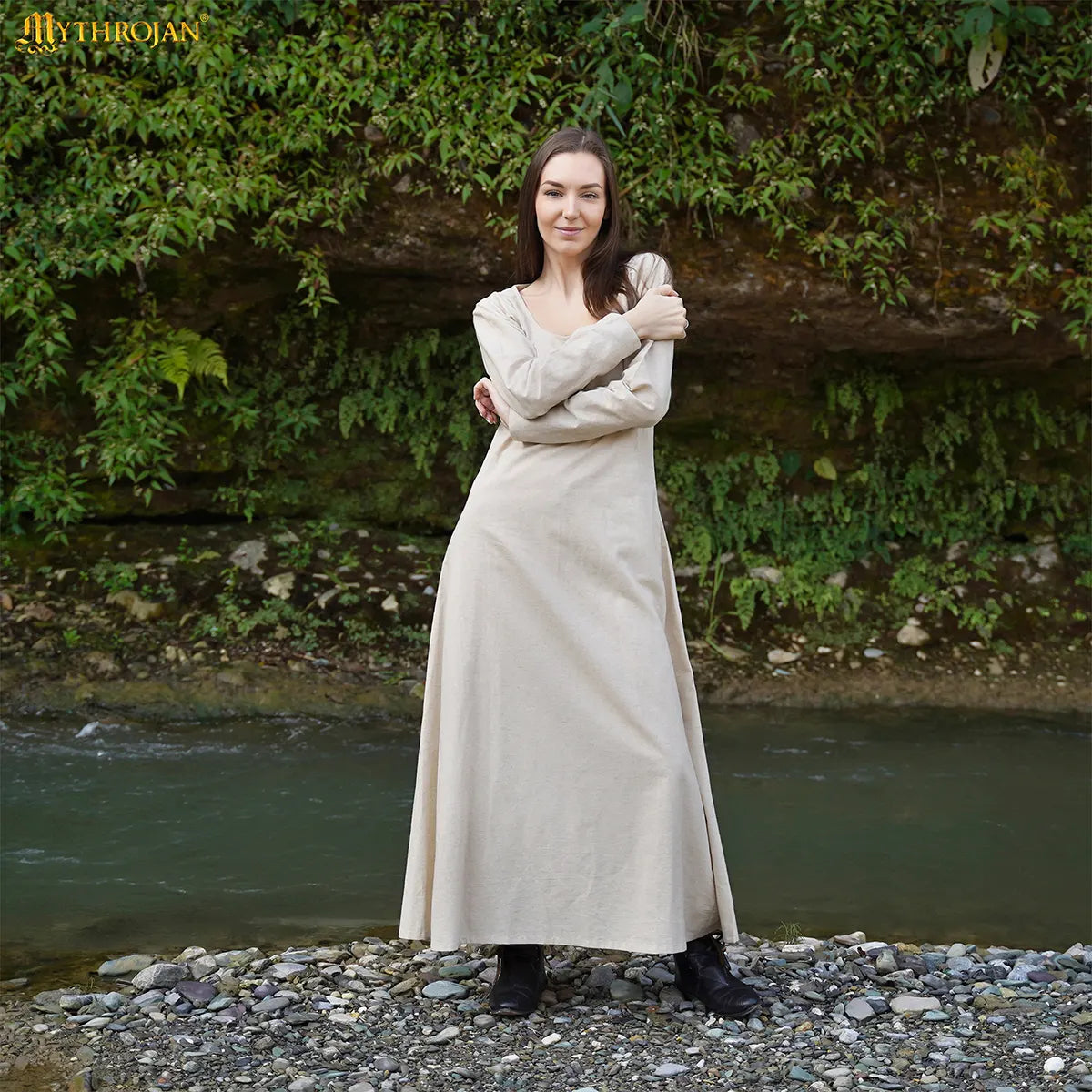 Underdress Torvi, cotton-linen mix