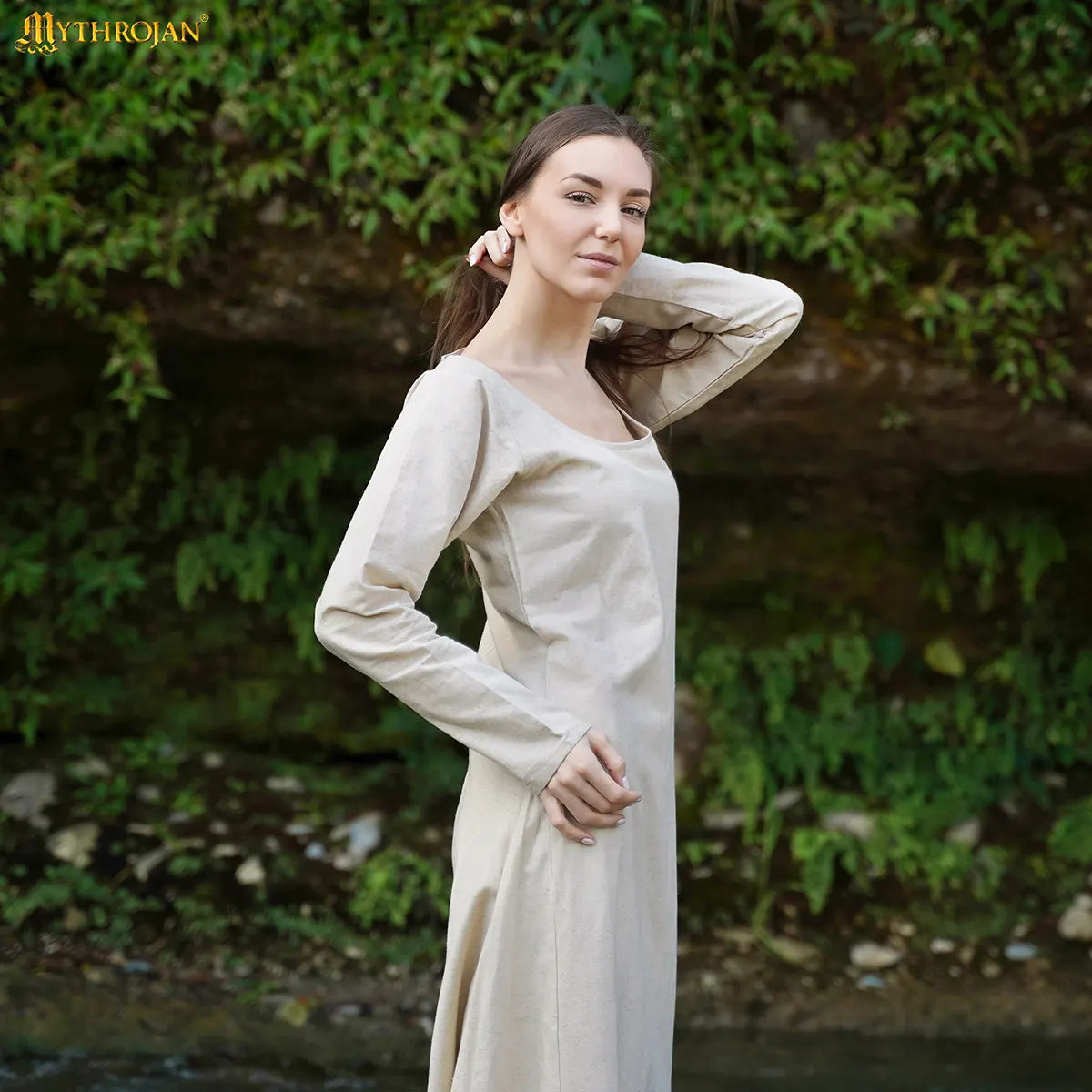Underdress Torvi, cotton-linen mix