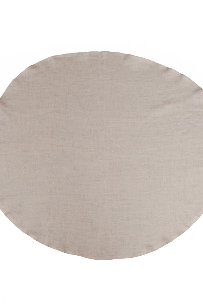 Medieval veil, oval, linen
