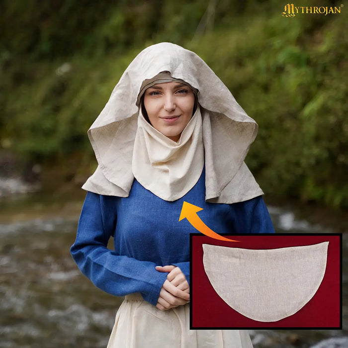 Medieval pennant, linen