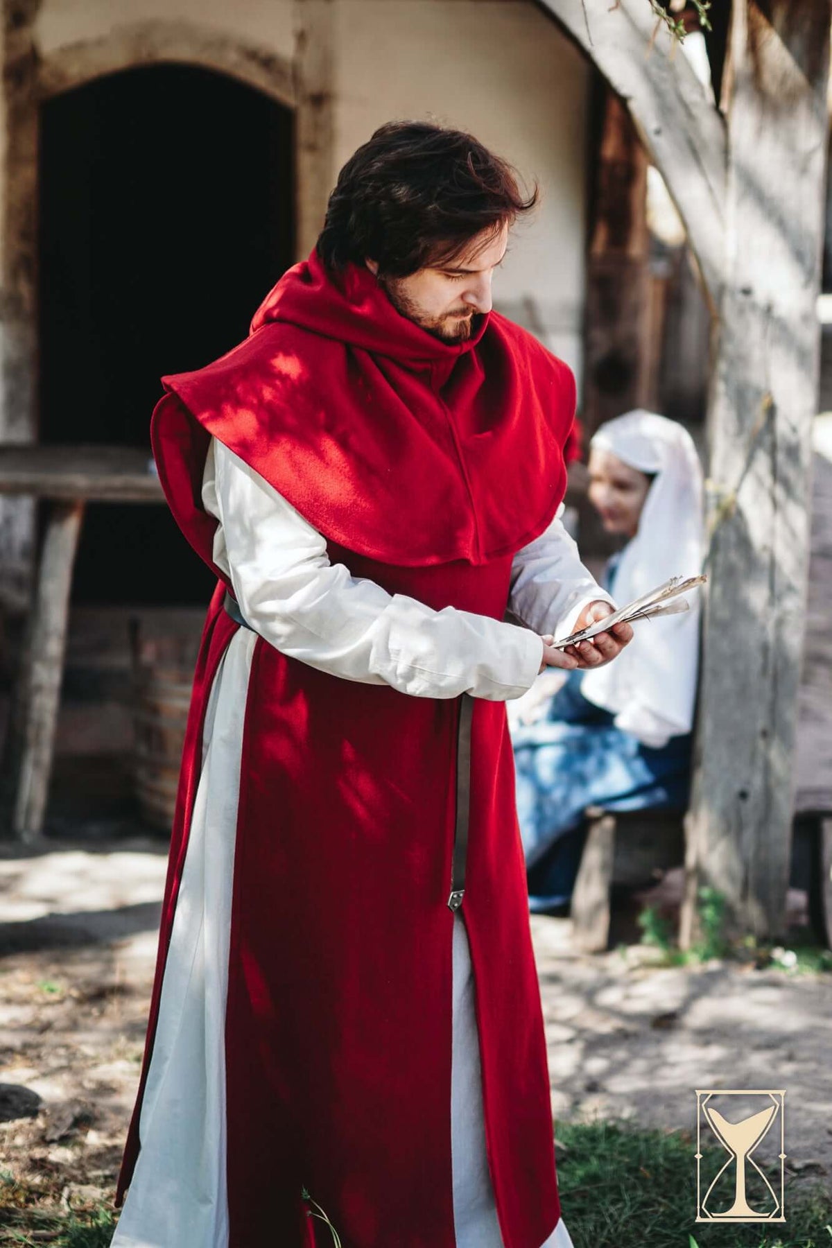 Kaproen Giovanni, wol, rood