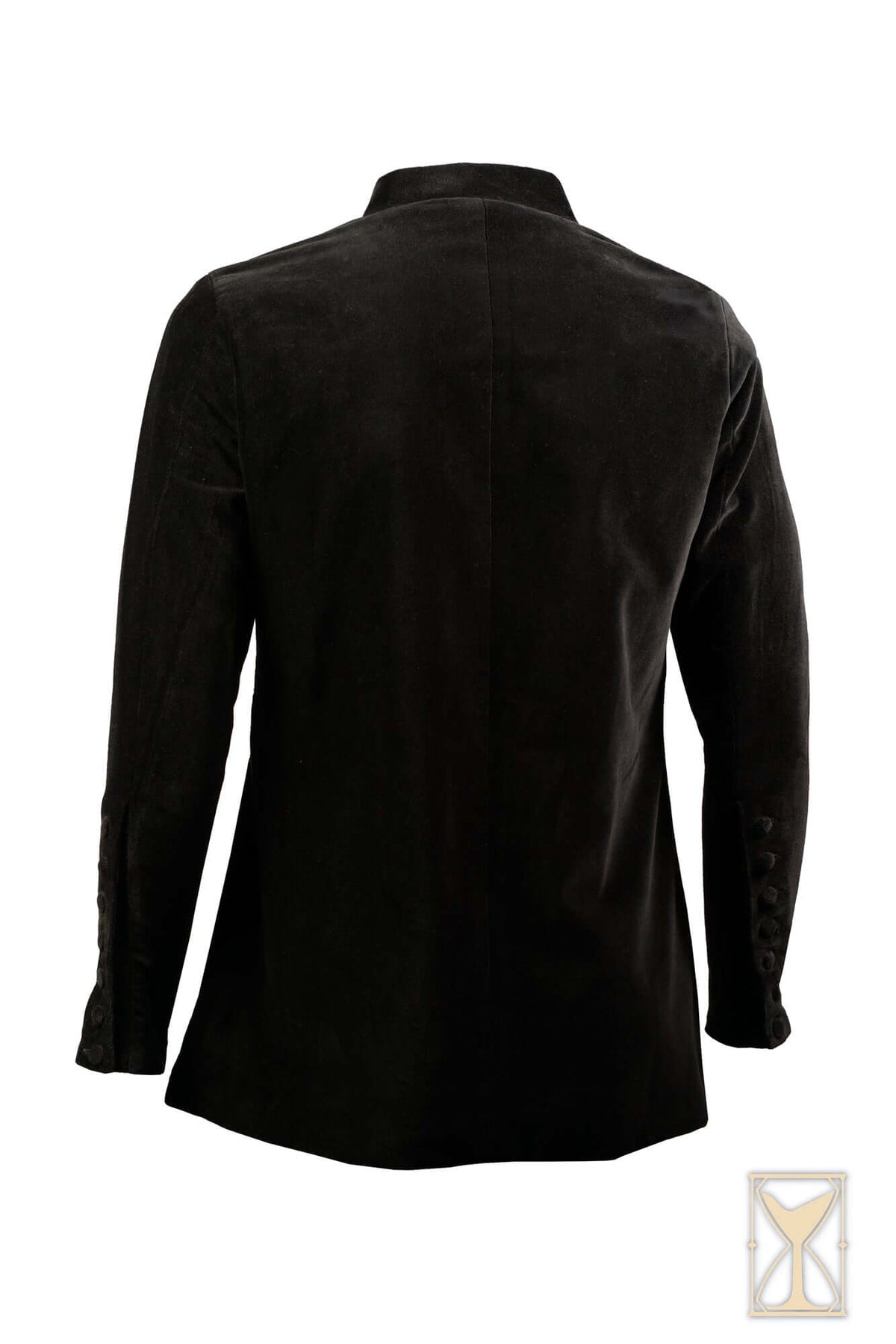 Cotehardie Bonifacio, velvet, black