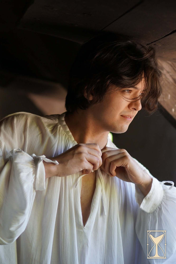 Shirt Bartholomew, cotton, natural