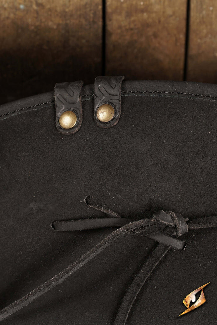 Tricorn Bartholomew, leather, black