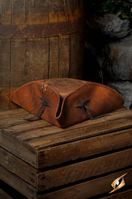 Tricorn Bartholomew, leather, brown
