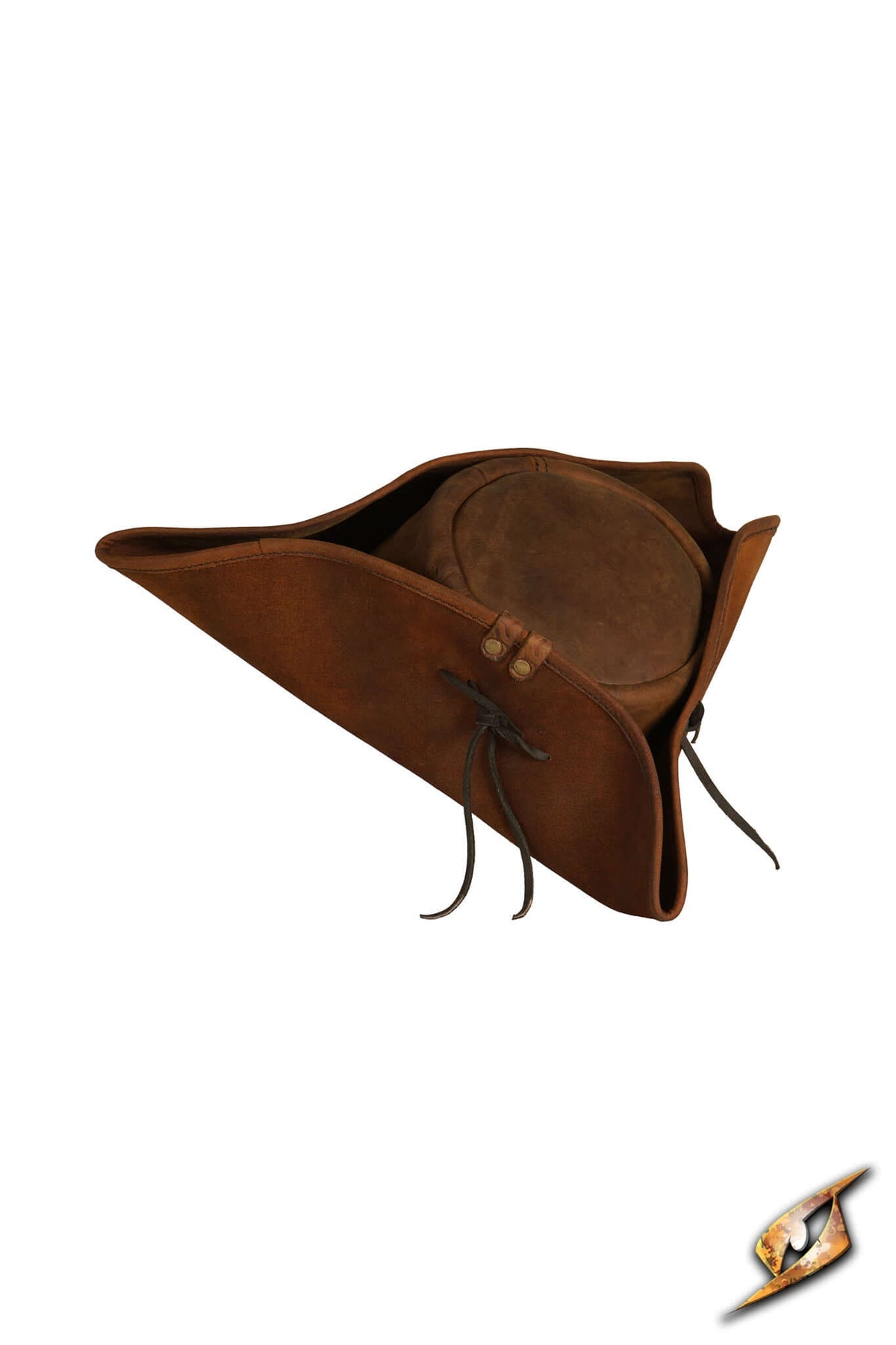 Tricorn Bartholomew, leather, brown