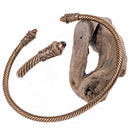 Torque with grenades, bronze