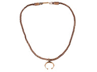 Necklace with Lunula pendant, 1st-2nd century, bronze