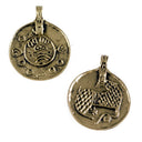 Coin pendant Ribe, bronze